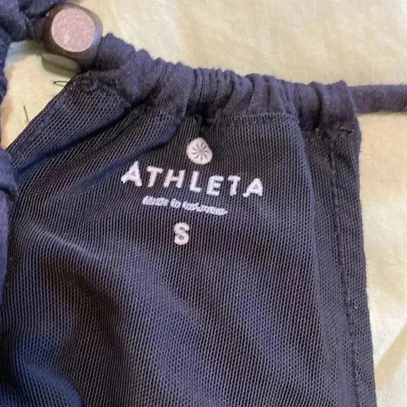 Athleta Malti Maxi Black High Low Hem, Halter Top #983210 in Size Small. - Picture 12 of 14